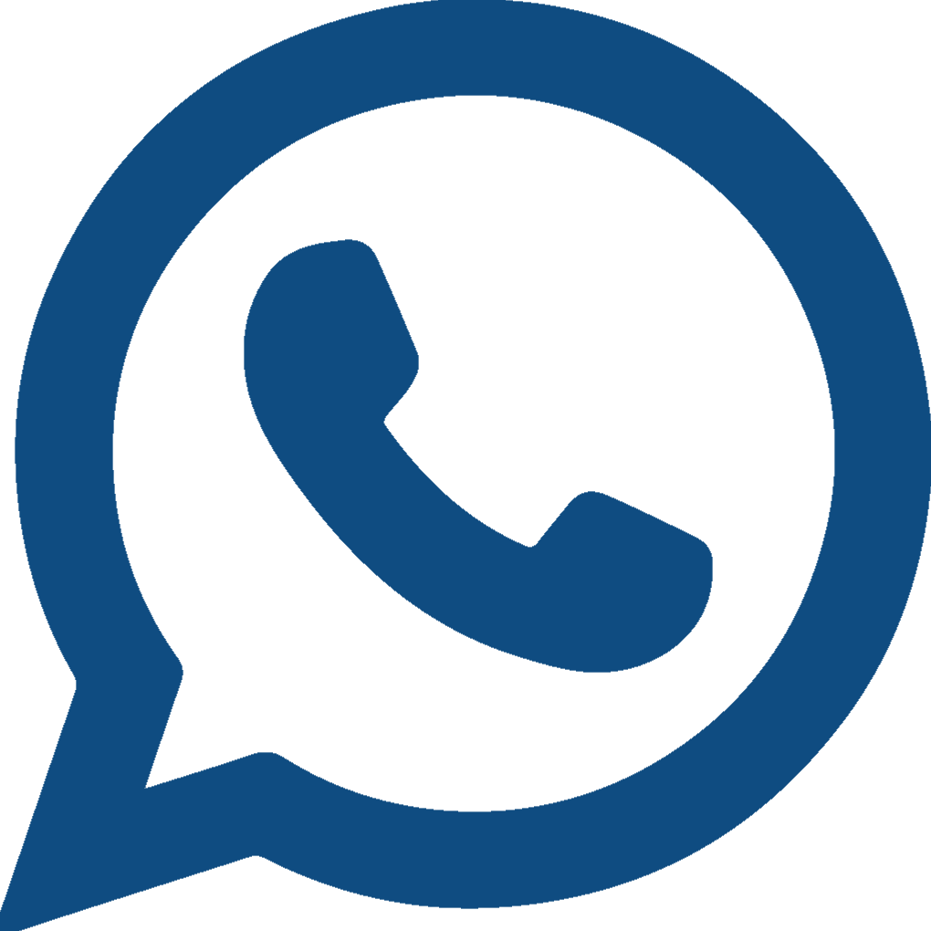 Icon WhatsApp Azul
